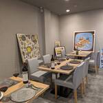 創作Bistroソワレ イタリアンとフレンチと - 内観2Fテーブル席