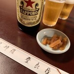 登良屋 - サッポロラガービール