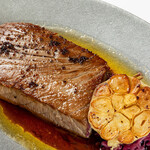 GRILLED BLUEFIN TUNA VOLCANO PRIME STEAK