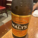 慶福楼 - 乾杯は瓶ビールで…
            
            そのあと紹興酒をいただきました。