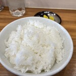 大輪ラーメン - 中ご飯　150円