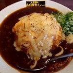 Ganso Taiwan Kare- - 炙りチーズオムカレー大盛り(1300円税込)