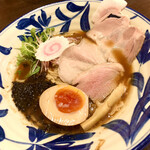 Kushiyaki Toripaitan Kiwamidori - 鴨と煮干し濃口醤油らぁめん★