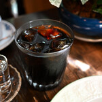 高山珈琲 - 【ケーキセット@税込1,050円】アイスコーヒー