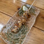 越前がに やまに水産 - バイ貝の串