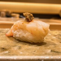 赤坂 鮨 ふくなが - 甘エビ昆布〆