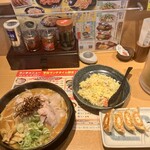 一刻魁堂 - さきがけしょうゆラーメンセット