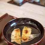 江戸前芝浜 - 鱚のお吸い物