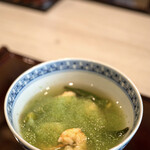 江戸前芝浜 - 芝海老と冬瓜