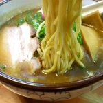 麺屋 高橋 - おさかな正油の麺