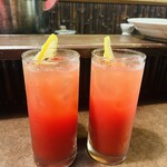 おかめ - トマト酎ハイ
