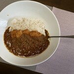 KITANO ACE - 肉味噌にカツを入れて、味噌カツカレクックなりね(^_^)v