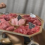 マンノ精肉店 - おまかせ焼肉セット　デラックス　5種盛