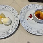 Oribeto - アイスとクリームブリュレ