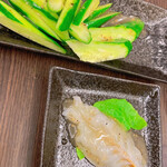 鶏の焼肉 ピリ辛鶏 - 