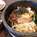 焼肉　啓 HIRO - 再々訪・ビビンバ750円