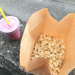 NICO - バナナ＆ブルーベリースムージーとポップコーン（塩）