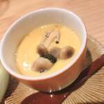 炭火とワインと純米酒 King Momo - ムール貝ときのこの茶わん蒸し