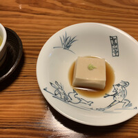 山の茶屋 - 胡麻豆腐
