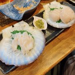 旬食だいにんぐ 潮風 - ホタテ刺身