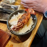 旬食だいにんぐ 潮風 - イカ丼