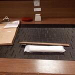 蕎麦前 中手 とうは - 内観　