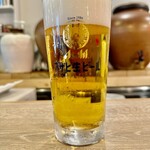 福籠叉焼 - 生ビールはアサヒのマルエフです