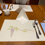 三好楼 - デザートルームのカトラリー