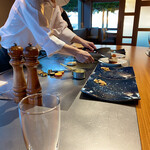 三好楼 - 鉄板カウンター