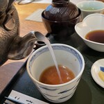 分上野藪 かねこ - 蕎麦湯