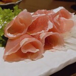肉寿司 弁慶 - 豚ロースの生ハム