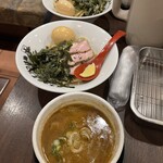 Kura Ki - 特製牛モツつけ麺♪