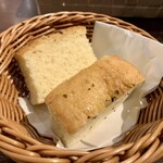 BistroW - 付属のパン