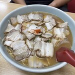 来々軒 - 大盛り味噌ダブルチャーシュー麺