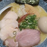 麺匠 ようすけ - 特製濃厚鶏そば(塩)(大盛り)