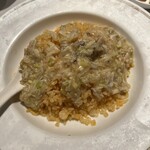 中国飯店 - 上海蟹ミソかけ玉子炒飯