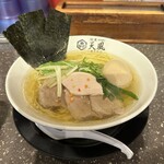 天風 - 天風ラーメン(950円、斜め上から)