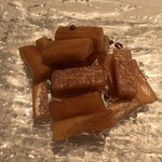 中国飯店 - 大根の醤油漬け