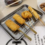 串カツ田中 - 豚､牛､レンコン､チーズ