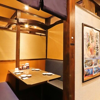 2 people ~ OK! There is a private room with a sunken kotatsu that is perfect for parties♪