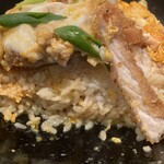 喜久寿司 - カツの厚み、つゆ量バランス良し！