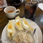 Nakaoka Kohi - ゆで卵サンドセット