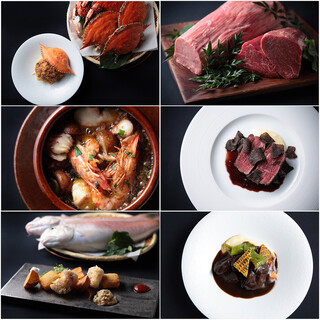 妥協せず集められた食材を使用したお料理を気軽にどうぞ。