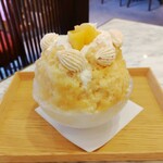 平五郎 - 桃のかき氷