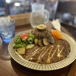 Bank 京町店 - 2023年夏の新メニュー、キーマカレー。味は絶品