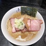 支那ソバ 小むろ - 塩ﾁｬｰｼｭｰﾒﾝ1,100円＋大盛100円