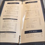 ホンキートンク - メニュー