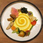 アマラントス - ランチコース 15950円 の野菜の一皿