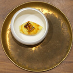 アマラントス - ランチコース 15950円 の焼きとうもろこしのシャーベット