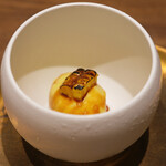 アマラントス - ランチコース 15950円 の焼きとうもろこしのシャーベット